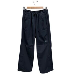 REI Co-op Mens Size L Elements Black Hiking‎ Pants Lightweight Zip Hem Pockets
